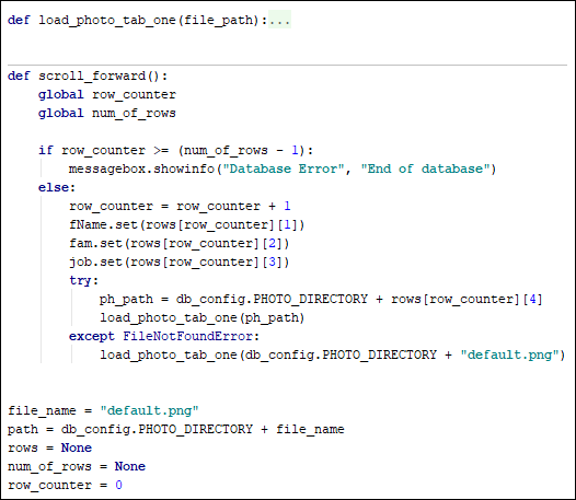 Python code to load an image from a directory