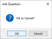 A Tkinter OK/CANCEL message box