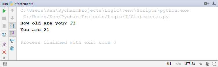 Python If Statements